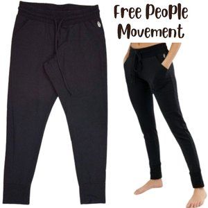 FREE PEOPLE MOVEMENT Black Sunny Skinny Jogger Sweatpants Women's L